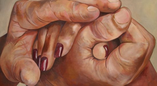 זוגיות- שמן על בד 90 120